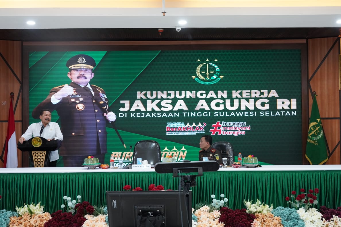 Jaksa Agung Mendorong Transformasi Digital dan Peningkatan Kinerja di Kejaksaan Tinggi Sulawesi Selatan