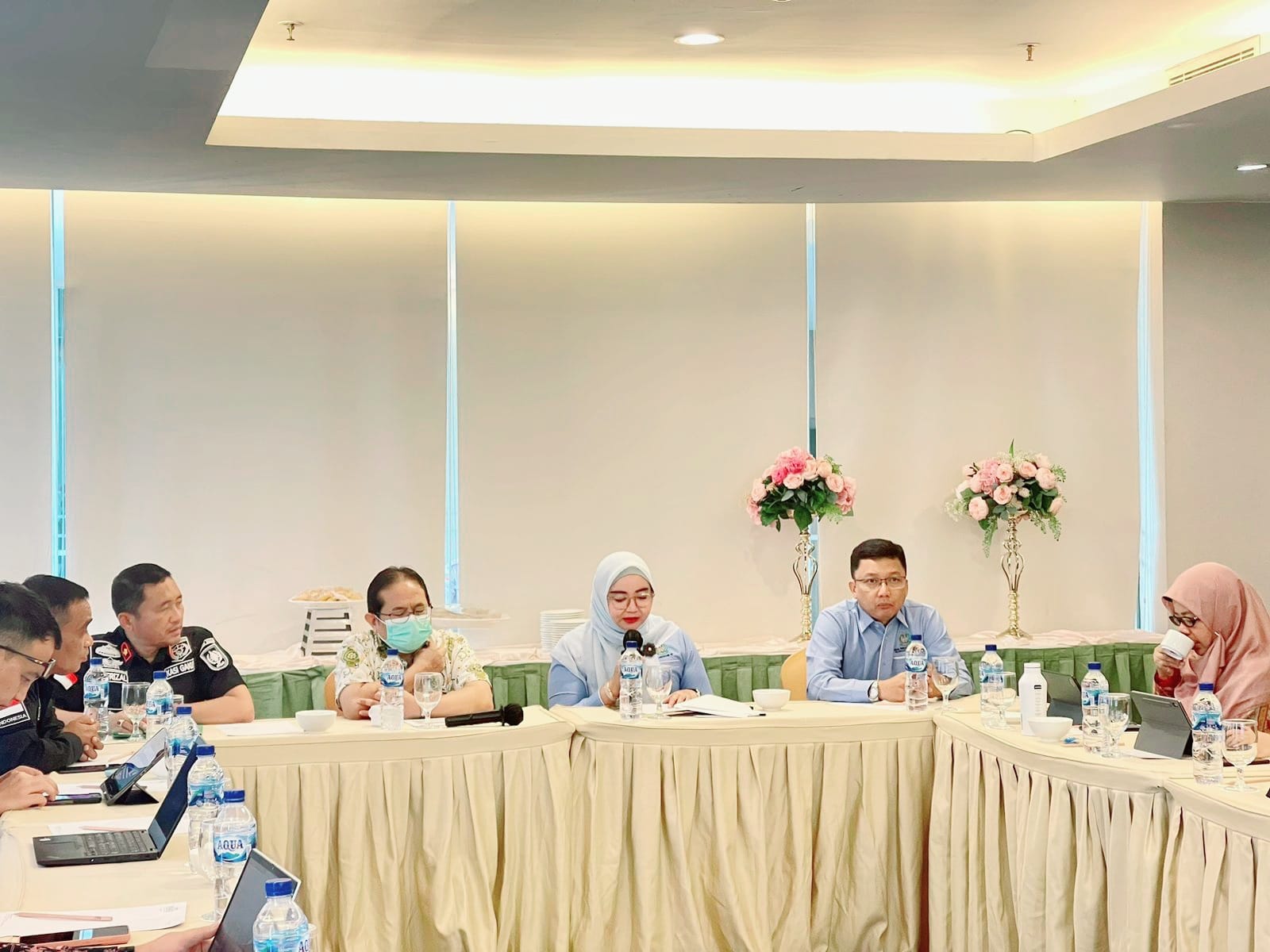 Asdatun Kejati Riau Hadiri Monev Sinergi Forkowas dan Pemeriksaan Kepatuhan BPJS Kesehatan Wilayah II Semester I Tahun 2023