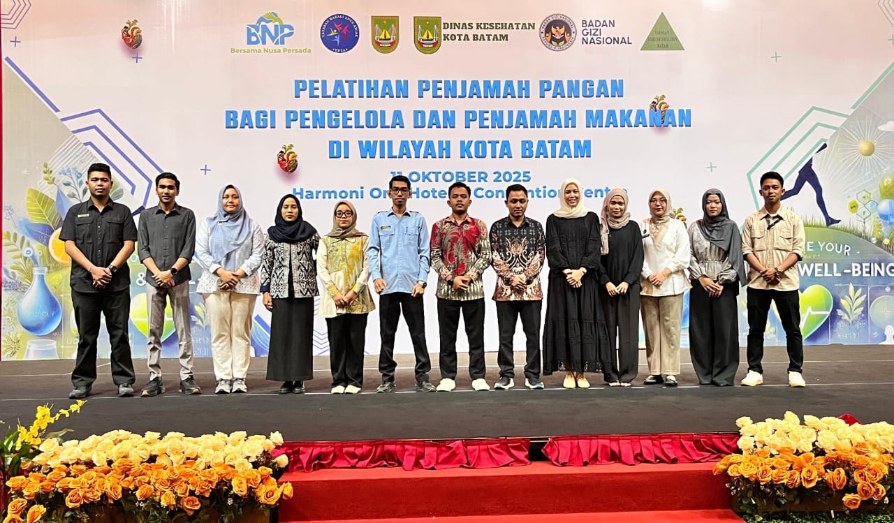Tiga Yayasan di Kota Batam Gelar Pelatihan Penjamah Pangan Kepada 500 SPPG